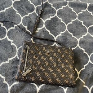 GUESS Naya Double Zip Crossbody